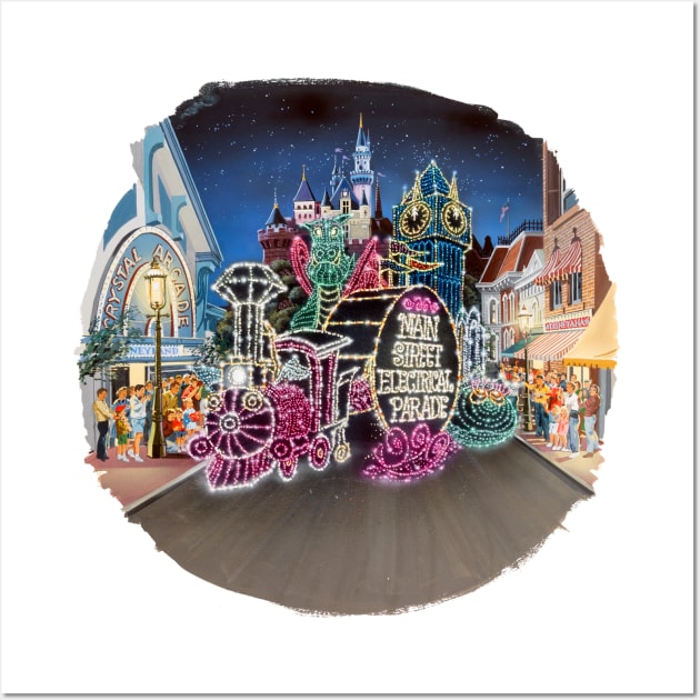 Main Street Electrical Parade Wall Art by Edumj